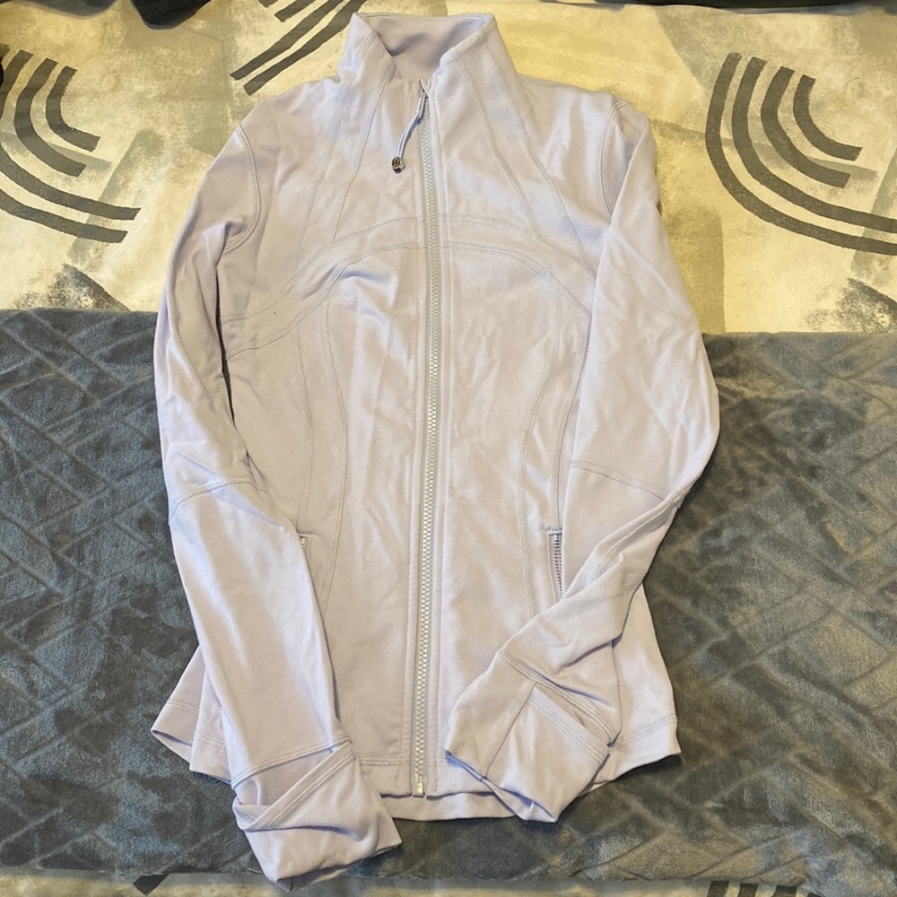 Light lavender lululemon define jacket